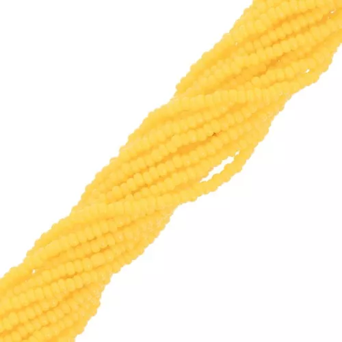Charlotte Preciosa 13/0 - Opaque giallo scuro x20g