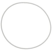 Bracciale a molla - Bracciale corde di chitarra 62 mm -Acciaio inox304 bianco