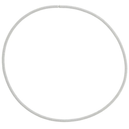 Bracciale a molla - Bracciale corde di chitarra 62 mm -Acciaio inox304 bianco