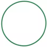 Bracciale a molla - Bracciale corde di chitarra 62 mm -Acciaio inox304 Emerald