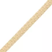 Cordoncino in poliestere intrecciato 5 mm - Beige x1m