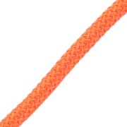 Cordoncino in poliestere intrecciato 5 mm - Arancione x1m|raw }}