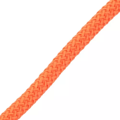 Cordoncino in poliestere intrecciato 5 mm - Arancione x1m