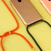 Cordoncino in poliestere intrecciato da 5 mm - Rosa chiaro x1m