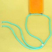 Cordoncino in poliestere intrecciato 5 mm - Marrone x1m