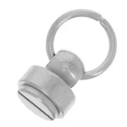 Rivetti con anello 9x8 mm per gusci di cellulari e borse - Acier inox 304 x2