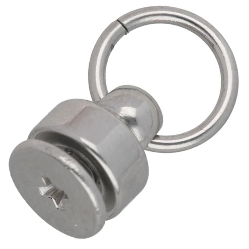 Rivetti con anello 9x8 mm per scocca di cellulare - Acciaio inossidabile 304L x2