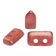 Perle in vetro Piros® di Puca® 2x5 mm - Halo Cardinal x10g