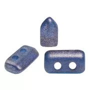 Perle in vetro Piros® di Puca® 2x5 mm - Halo Royal Blue x10g