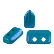 Perle in vetro Piros® di Puca® 2x5 mm - Tutti Frutti Jeans x10g