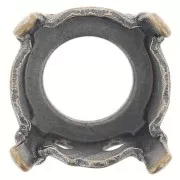 Castone PureCrystal 1028/1088/1122 tondo mm. 8 argentato antico