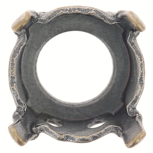 Castone PureCrystal 1028/1088/1122 tondo mm. 8 argentato antico