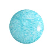 Cabochon di vetro di Puca® 18 mm Milky Turquoise x1|raw }}