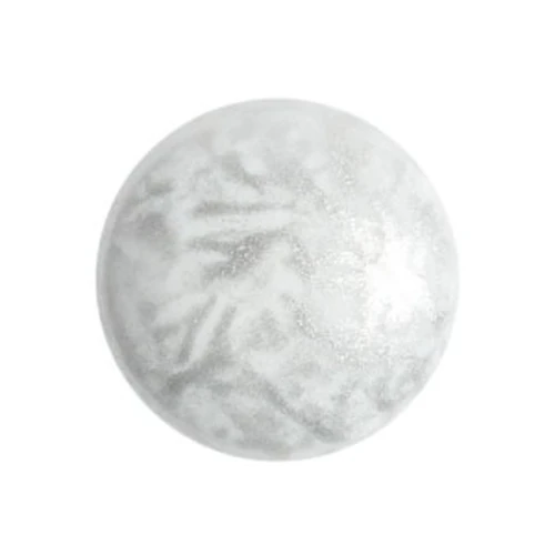 Cabochon di vetro di Puca® 18 mm Milky White x1