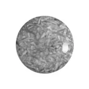 Cabochon di vetro di Puca® 18 mm Milky Grey x1
