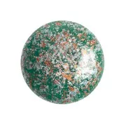 Cabochon di vetro di Puca® 18 mm Frost Jade Tweedy x1