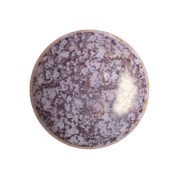 Cabochon di vetro di Puca® 18 mm Frost Sweet Pink Bronze x1