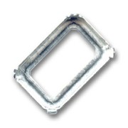 Castone PureCrystal 4627 mm. 27x18,5 argentato|raw }}