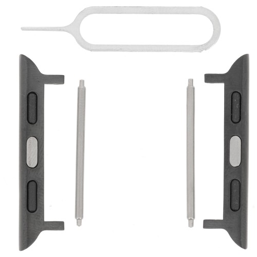 Chiusure magnetiche per Apple Watch Band 22 mm in acciaio inox 304 Nero