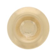 Elemento rotondo da incollare 10 mm per cabochon 3 mm - Gold filled x1|raw }}