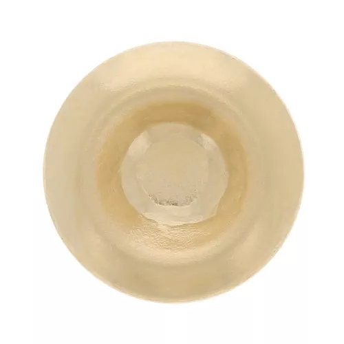 Elemento rotondo da incollare 10 mm per cabochon 3 mm - Gold filled x1
