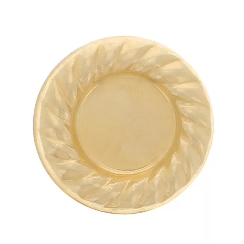 Elemento rotond 9 mm da incollare per cabochon da 5 mm - Gold filled x1