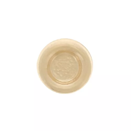 Elemento da incollare rotondo da 5 mm per cabochon da 3 mm - Gold filled) x1