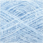 Creative Bubble - Filo per uncinetto per spugna Tawashi - Blu piccione x50g