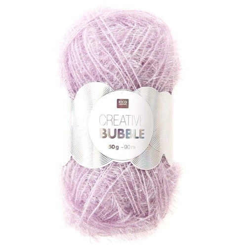 Creative Bubble - Filo per uncinetto per spugna Tawashi - Lavanda x50g