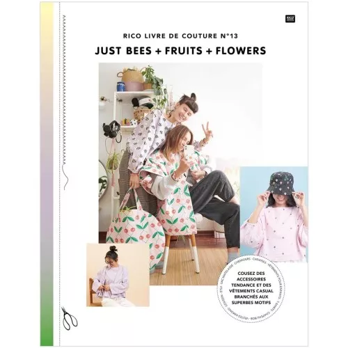 Rico libro di cucito #13 - Just Bees + Fruits + Flowers x1