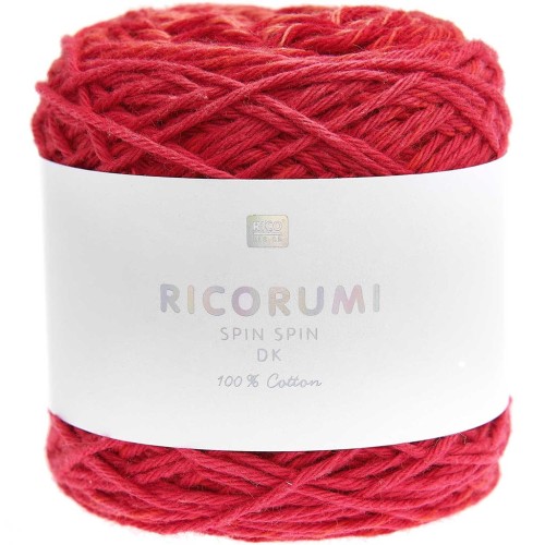 Cotone Ricorumi Spin Spin di Rico Design per Amigurumi - Rosso x50g