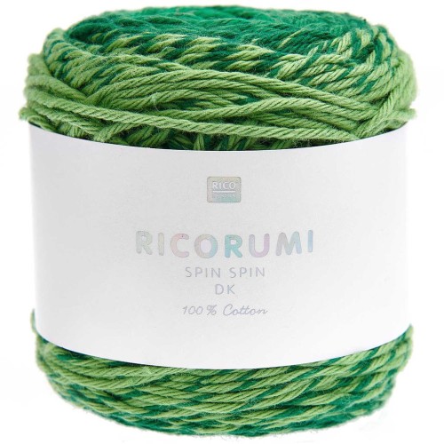 Cotone Ricorumi Spin Spin di Rico Design per Amigurumi - Verde x50g