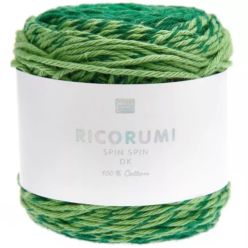 Cotone Ricorumi Spin Spin di Rico Design per Amigurumi - Verde x50g