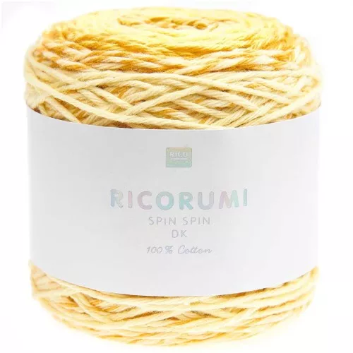Cotone Ricorumi Spin Spin di Rico Design per Amigurumi - Giallo x50g