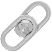 Chiusura magnetica design 19,5x8 mm - Argento 925 x1|raw }}