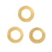 Anelli chiusi 2,5x0,76mm - Dorati con oro fino x25|raw }}