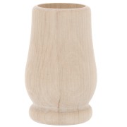 Base in legno per decorare Puca® 62x32 mm - Vaso x1