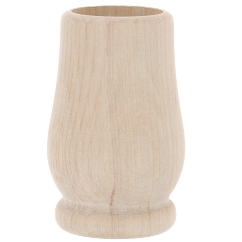 Base in legno per decorare Puca® 62x32 mm - Vaso x1