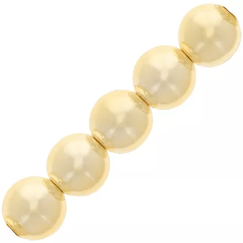 Perline di resina giapponese Miyuki 3 mm - Dorato x152cm