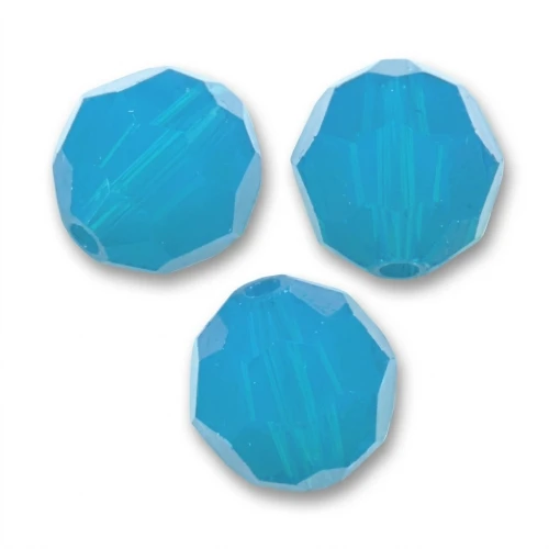 Perle rotonde PureCrystal 5000 4 mm - Blu Opale Caraibico x20