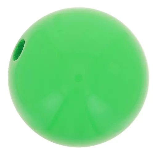 Perla di resina opaca 10 mm - Verde prateria x1