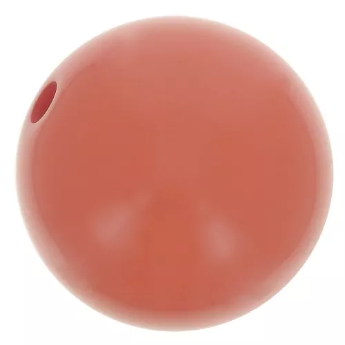 Perlina di resina opaca da 10 mm - Terracotta x1