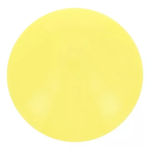 Cabochon rotondo opaco in resina 12 mm - Giallo sole x1