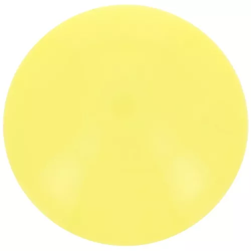 Cabochon rotondo opaco in resina 14 mm - Giallo sole x1