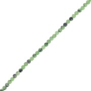 Perline rotonde da 2 mm in pietra semipreziosa - Rubis Zoisite x39cm|raw }}