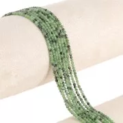 Perline rotonde da 2 mm in pietra semipreziosa - Rubis Zoisite x39cm