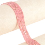 Perline rotonde da 2 mm in pietra semipreziosa - Thulite x39cm