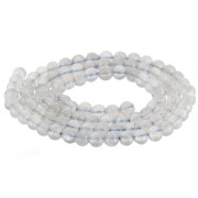 Perline rotonde da 4 mm in pietra semipreziosa - Labradorite x39cm