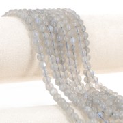 Perline rotonde da 6 mm in pietra semipreziosa - Labradorite x40cm
