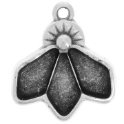 Cymbal - Ciondolo per perle Kite 19x17 mm - Dentro - Argento antico x1|raw }}